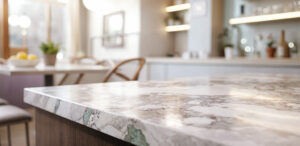 Comparing granite quartz and marble countertops See how they stack up on durability maintenance cost and style